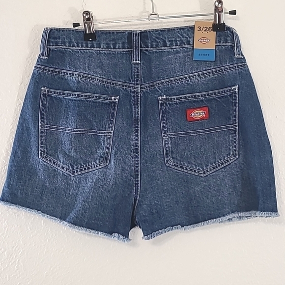 *NWT* DICKIES Stars & Stripes Print 5-Pocket Shorts, size 3/26 - Picture 5 of 6